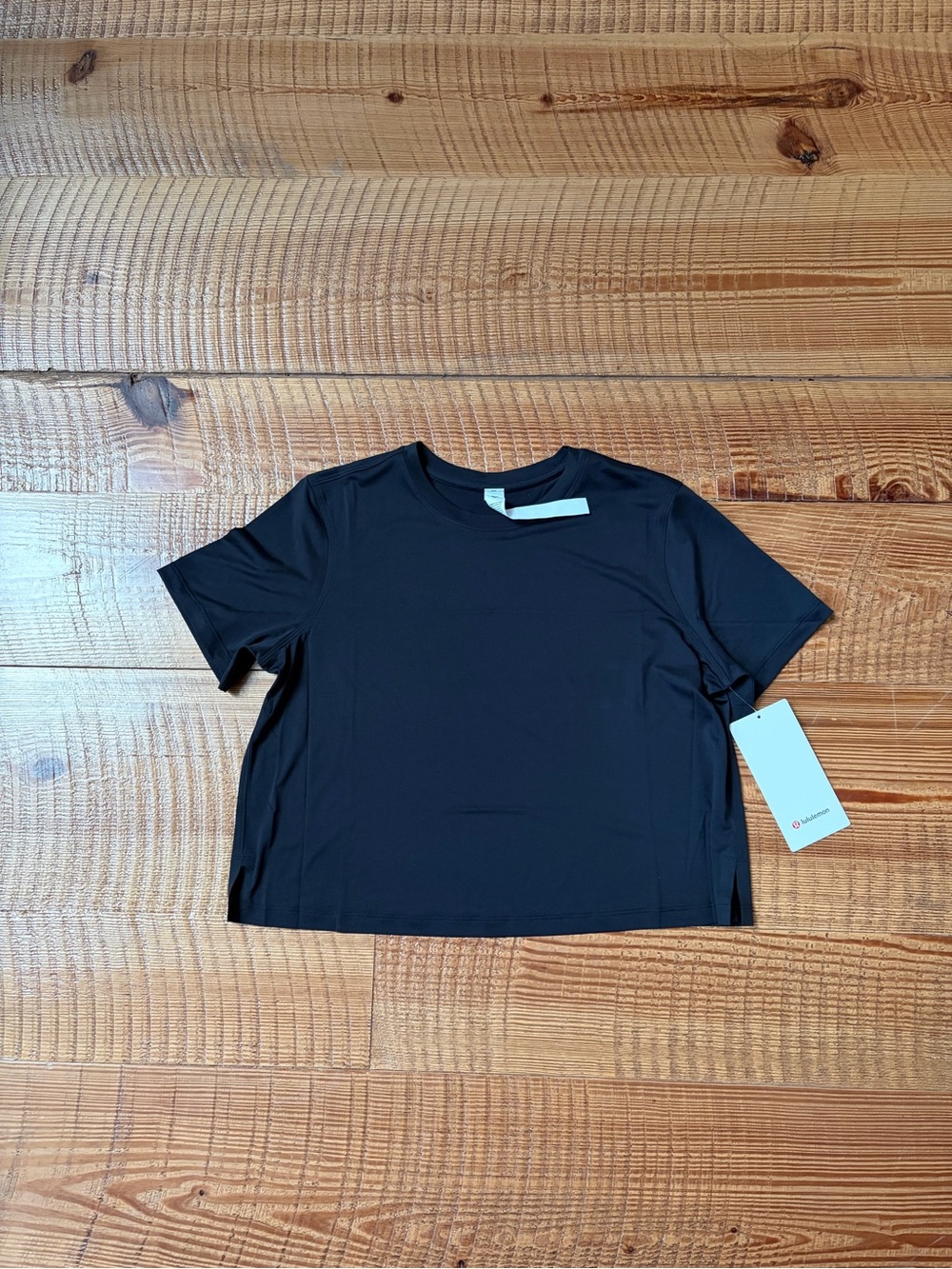 Lululemon black ultralight t shirt